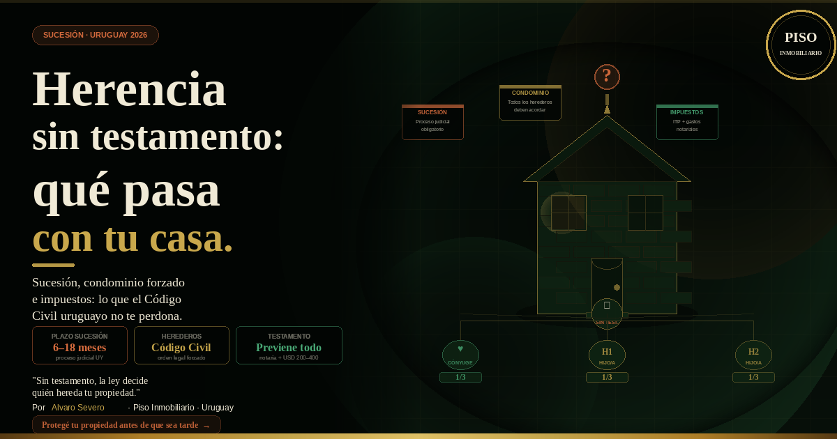 Herencia Sin Testamento Uruguay: Qué Pasa con tu Casa