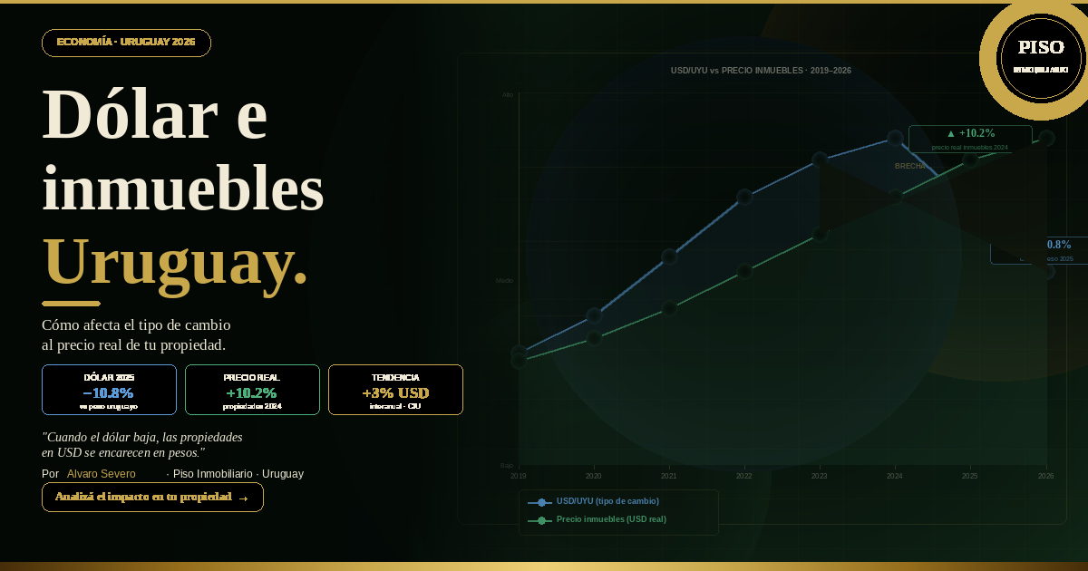 Dólar e Inmuebles Uruguay: Impacto del Tipo de Cambio