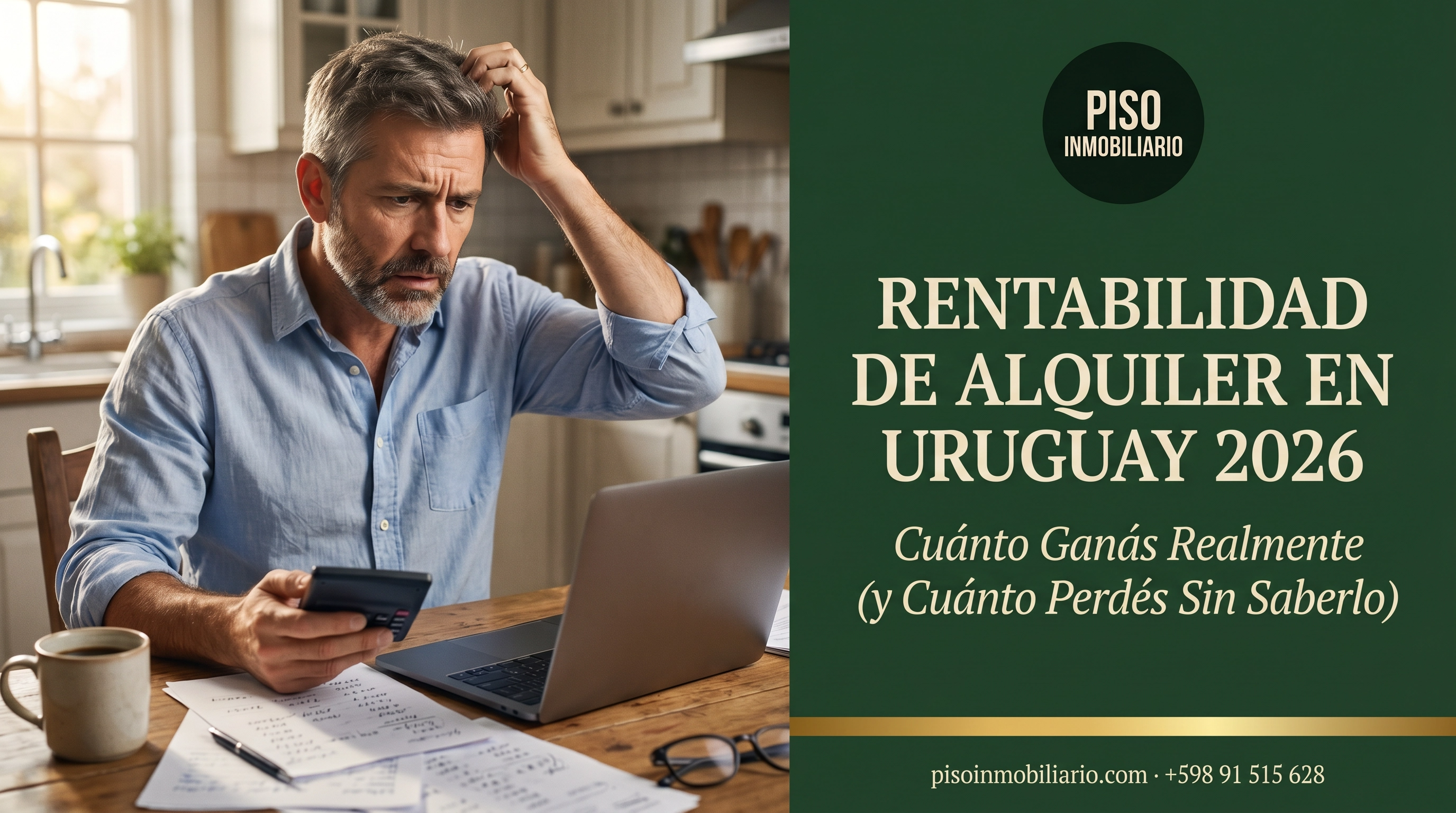 Rentabilidad de Alquiler en Uruguay 2026: Cuánto Ganás Realmente, y Cuánto Perdés Sin Saberlo?
