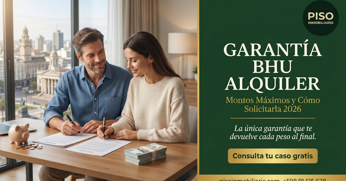 Garantía BHU Alquiler 2026: Montos Máximos y Cómo Solicitarla