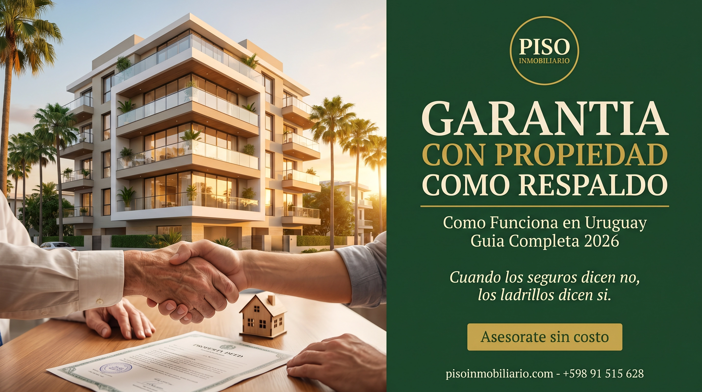 Garantía de Alquiler con Propiedad Respaldo: Cómo Funciona en Uruguay 