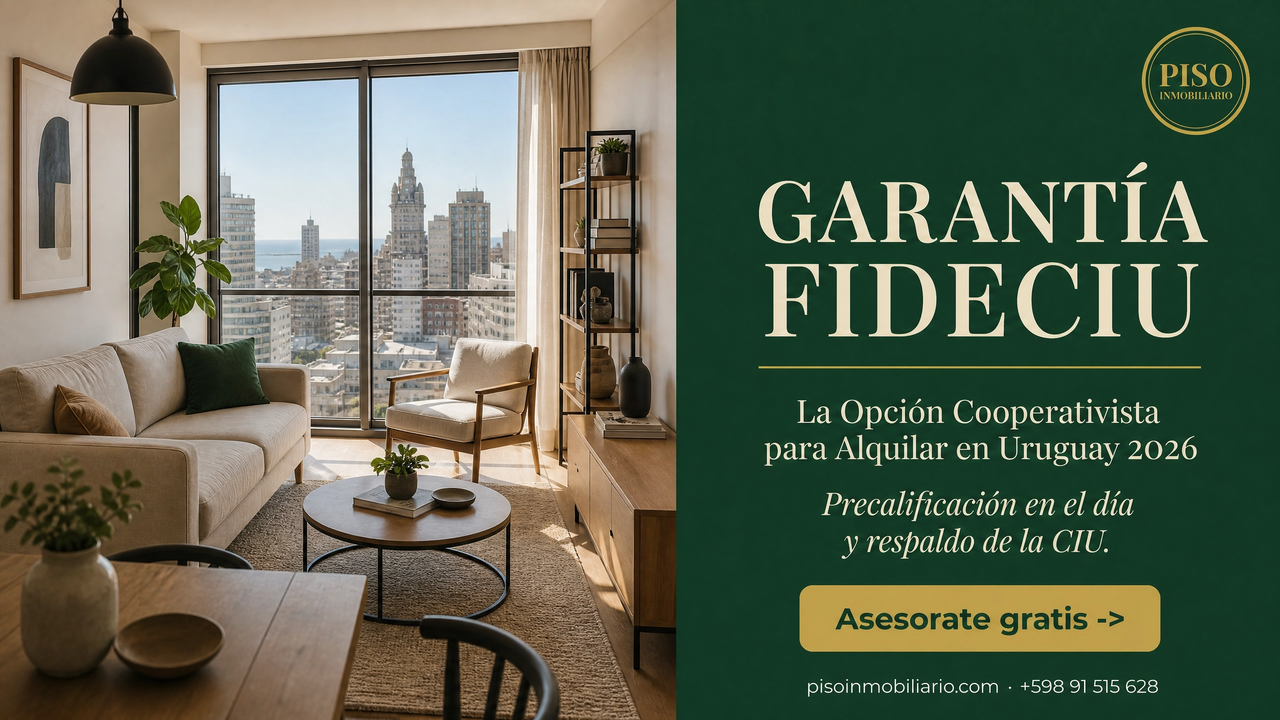 Garantía de Alquiler Fideciu Uruguay 2026: La Opción Cooperativista para Alquilar