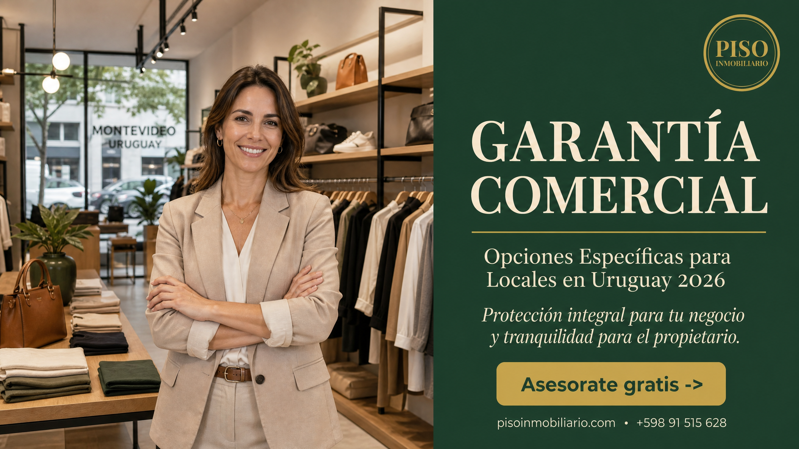 Garantía de Alquiler Locales Comerciales Uruguay 2026: Opciones y Requisitos