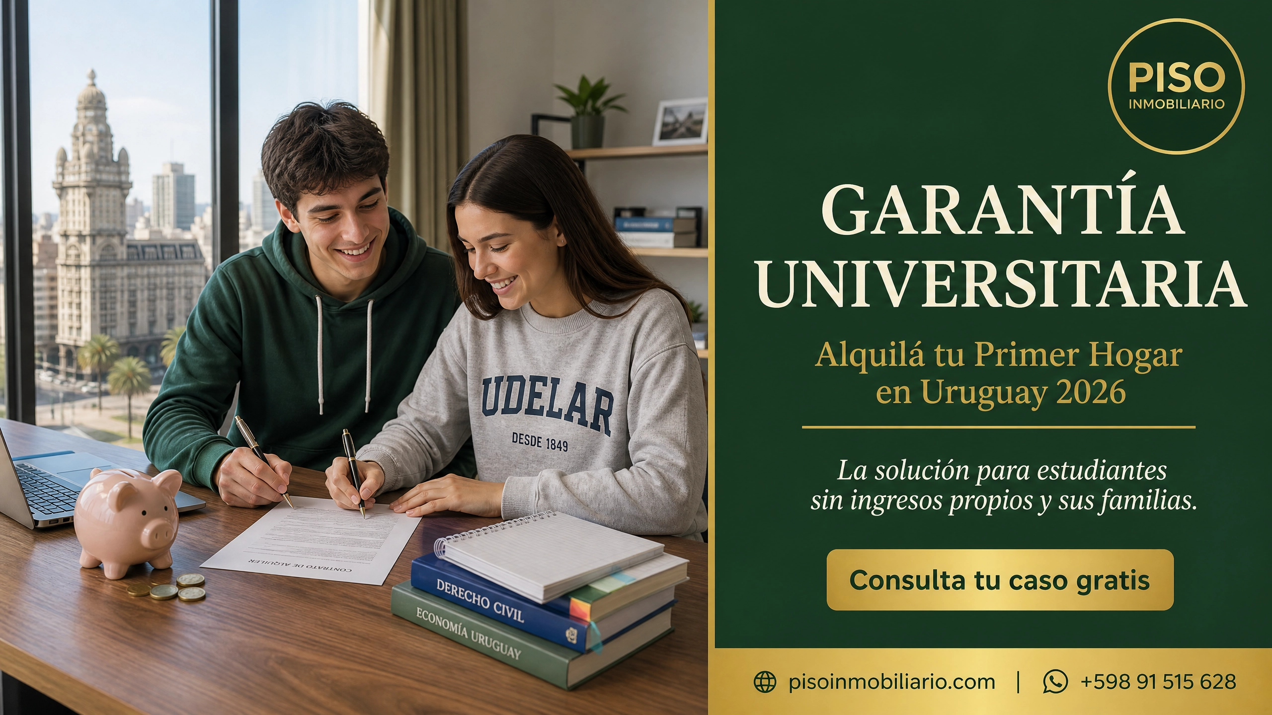 Garantía de Alquiler para Universitarios y Estudiantes en Uruguay 2026: Tu Guía Completa