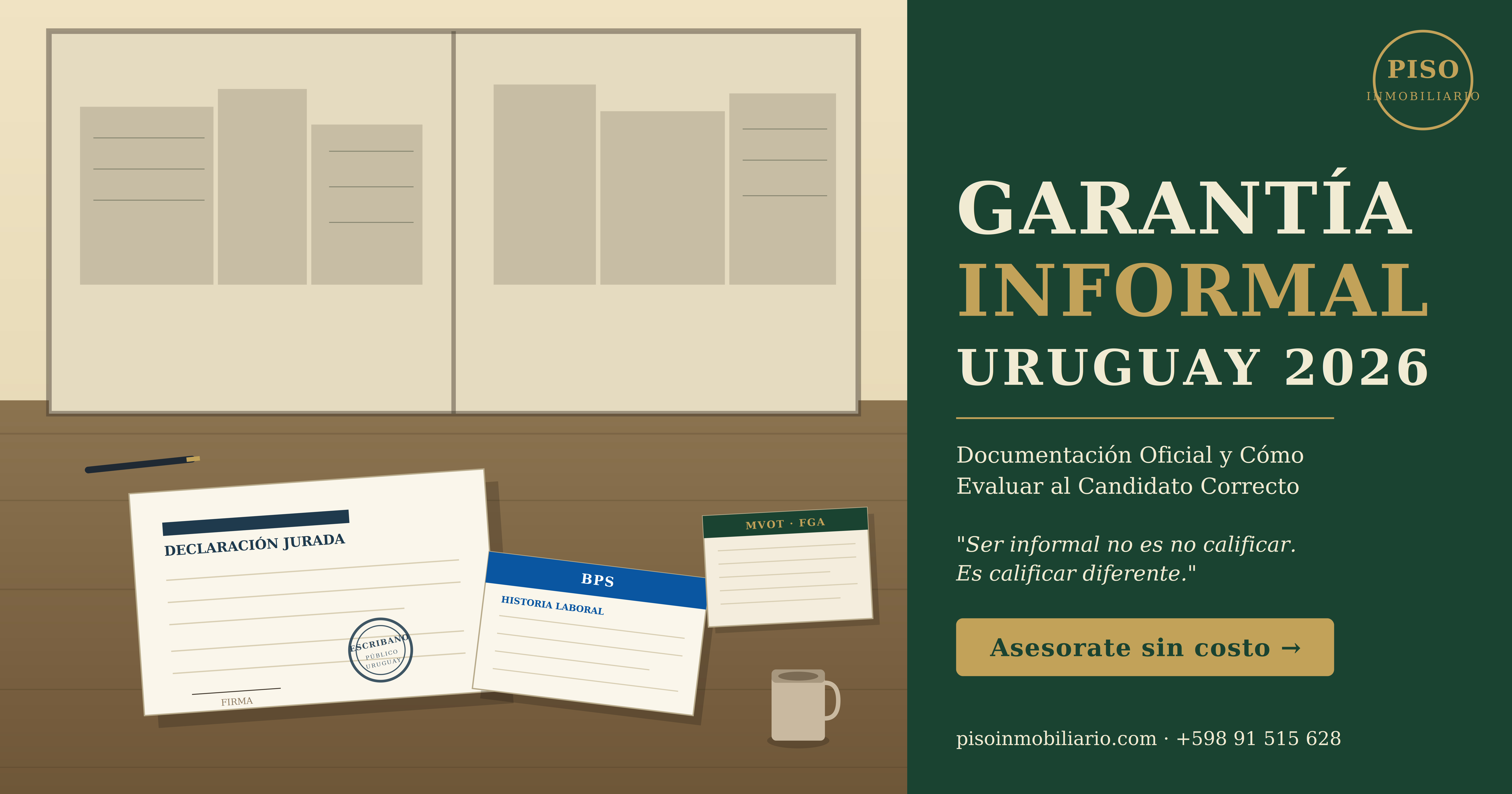 Garantía de Alquiler Trabajadores Informales Uruguay 2026