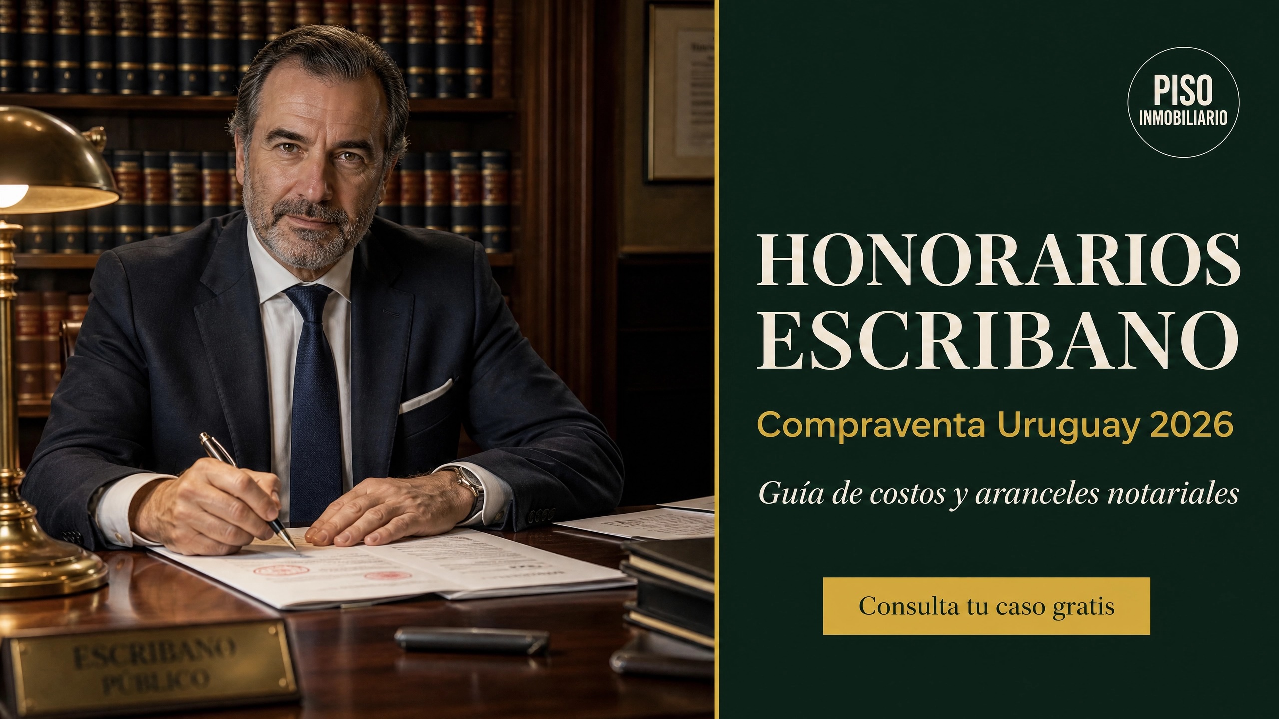 Honorarios del Escribano en Compraventa Uruguay 2026