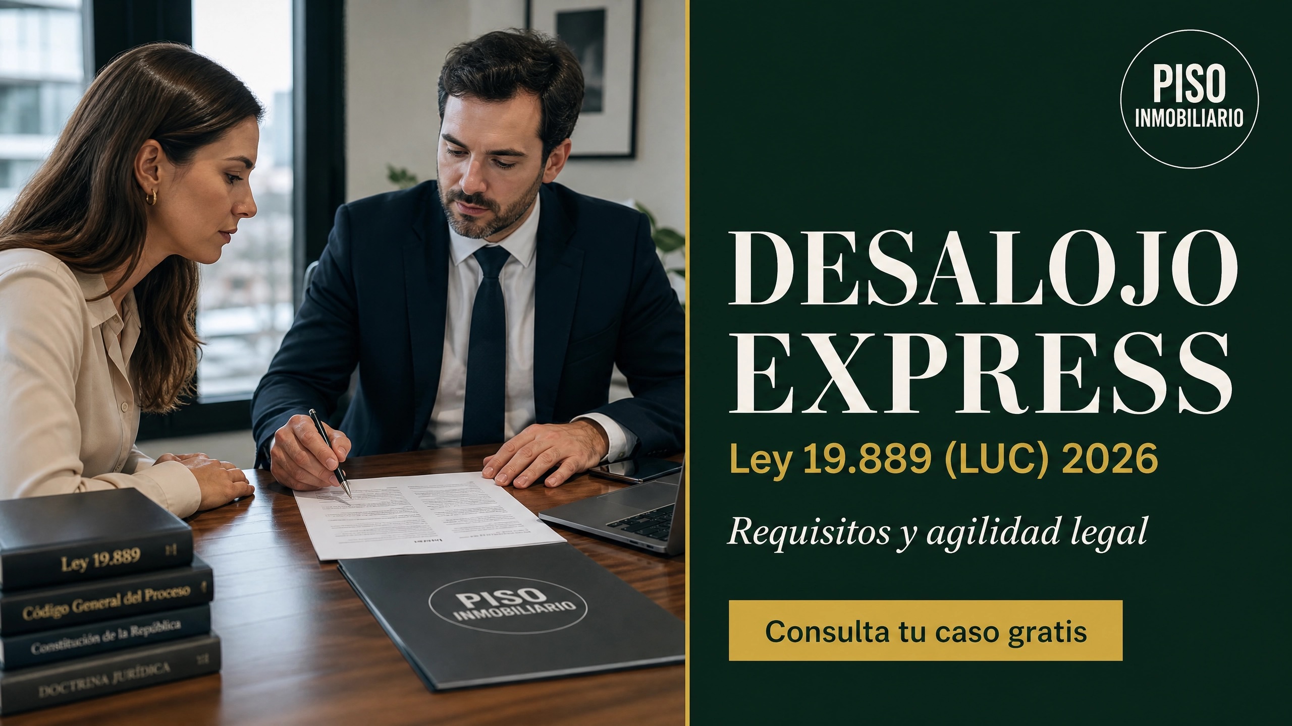 Desalojo Express Uruguay 19.889 (LUC): Requisitos de la Ley