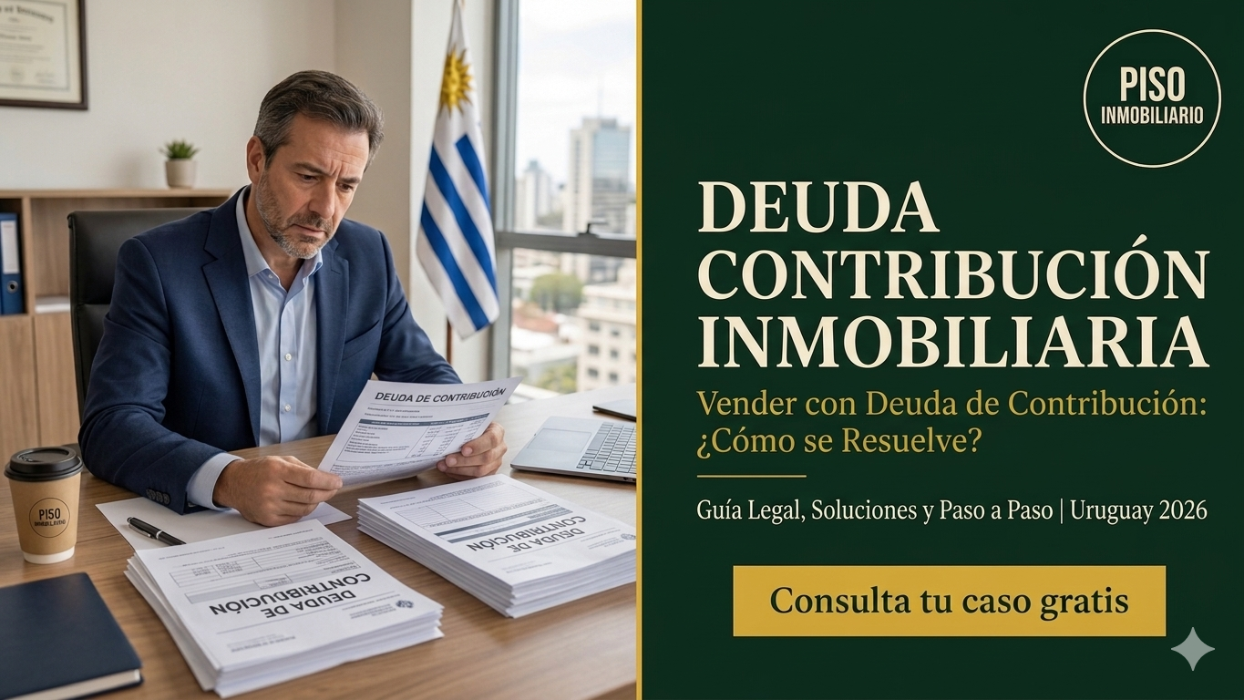 Vender una Propiedad con Deuda de Contribución en Uruguay: ¿Es Posible y Cómo se Resuelve?