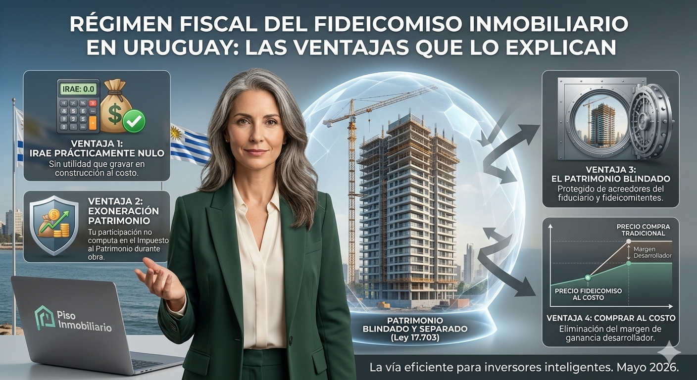 Régimen Fiscal del Fideicomiso Inmobiliario en Uruguay: las Ventajas que lo Explican